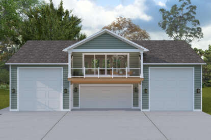 Traditional House Plan #2802-00394 Elevation Photo