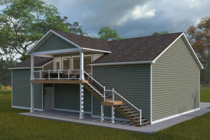 Traditional House Plan #2802-00394 Elevation Photo