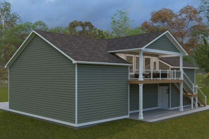 Traditional House Plan #2802-00394 Elevation Photo