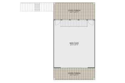 Second Floor for House Plan #2802-00394