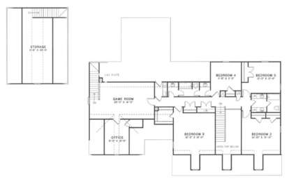 Floorplan 2 for House Plan #110-00145