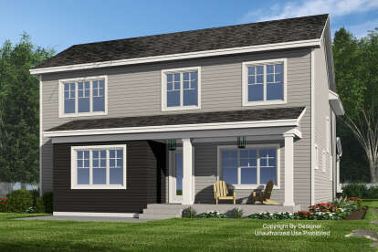 Craftsman House Plan #098-00507 Elevation Photo