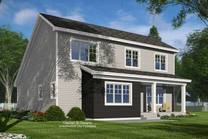 Craftsman House Plan #098-00507 Elevation Photo