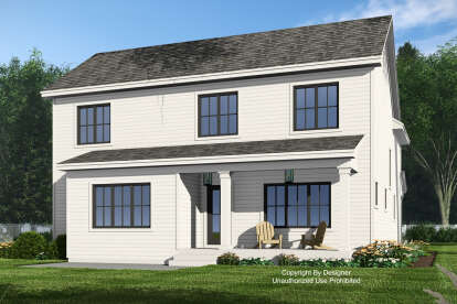 Modern Farmhouse House Plan #098-00508 Elevation Photo