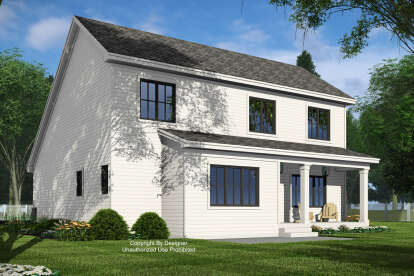 Modern Farmhouse House Plan #098-00508 Elevation Photo