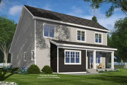 Craftsman House Plan #098-00509 Elevation Photo