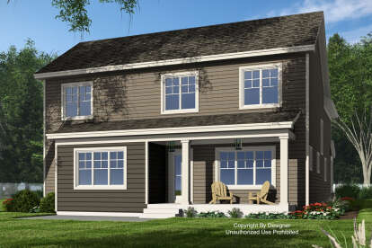 Craftsman House Plan #098-00510 Elevation Photo