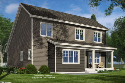 Craftsman House Plan #098-00510 Elevation Photo