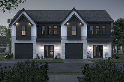 Modern House Plan #963-01141 Elevation Photo