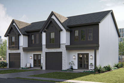 Modern House Plan #963-01141 Elevation Photo