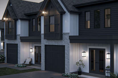 Modern House Plan #963-01141 Elevation Photo