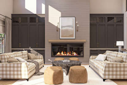Modern Transitional House Plan #963-01142 Additional Photo