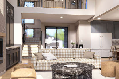 Modern Transitional House Plan #963-01142 Additional Photo
