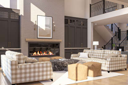 Modern Transitional House Plan #963-01142 Additional Photo