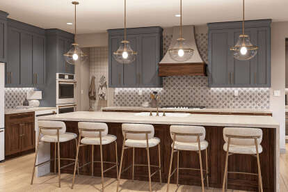 Modern Transitional House Plan #963-01142 Additional Photo