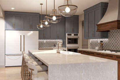 Modern Transitional House Plan #963-01142 Additional Photo