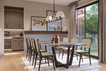 Modern Transitional House Plan #963-01142 Additional Photo
