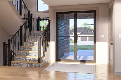 Modern Transitional House Plan #963-01142 Additional Photo