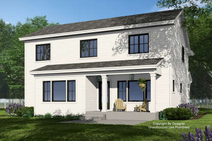 Modern Farmhouse House Plan #098-00511 Elevation Photo