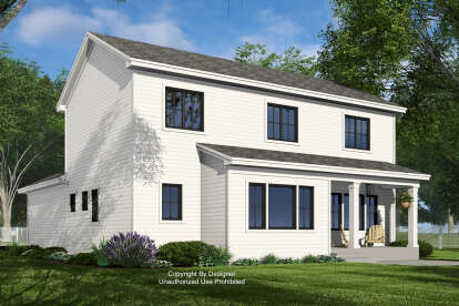 Modern Farmhouse House Plan #098-00511 Elevation Photo