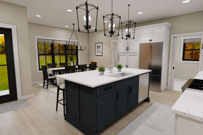 Modern Farmhouse House Plan #098-00511 Additional Photo