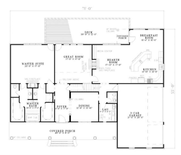 House Plan House Plan #3296 Drawing 1