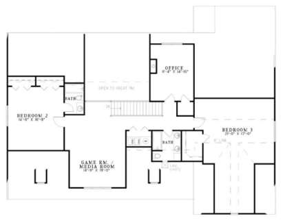 Floorplan 2 for House Plan #110-00146