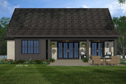 European House Plan #098-00512 Elevation Photo