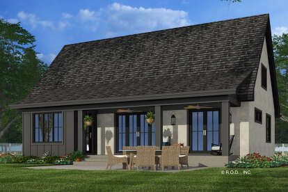 European House Plan #098-00512 Elevation Photo