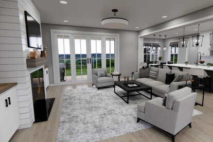 European House Plan #098-00512 Additional Photo