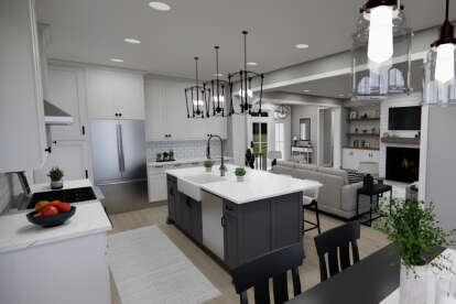 European House Plan #098-00512 Additional Photo