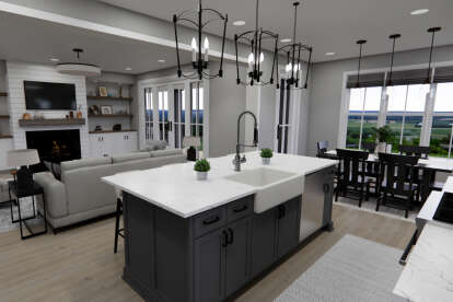 European House Plan #098-00512 Additional Photo