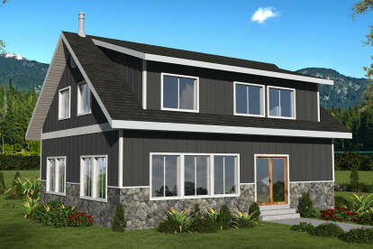 Craftsman House Plan #039-00773 Elevation Photo