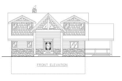 Mountain House Plan #039-00775 Elevation Photo