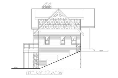 Mountain House Plan #039-00775 Elevation Photo