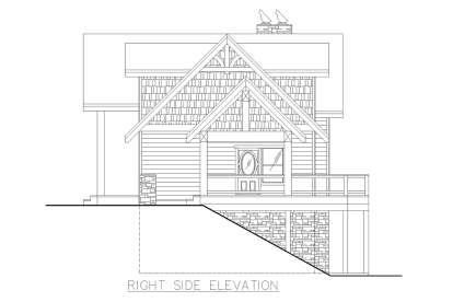 Mountain House Plan #039-00775 Elevation Photo