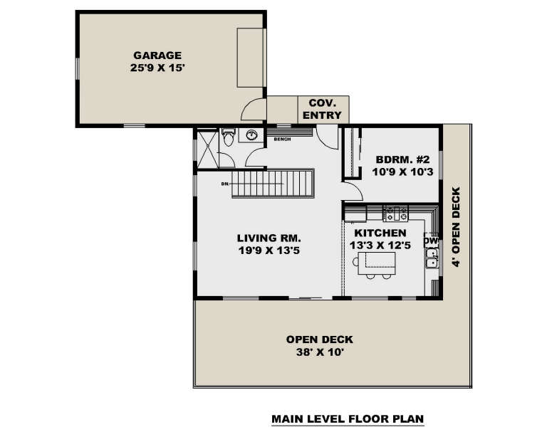 House Plan House Plan #32965 Drawing 1