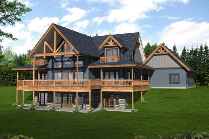 Craftsman House Plan #039-00777 Elevation Photo