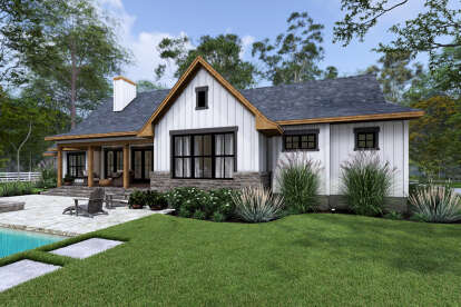 Modern Farmhouse House Plan #9401-00126 Elevation Photo