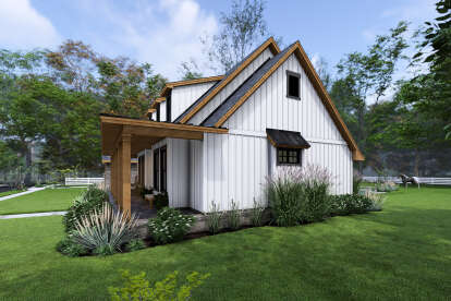 Modern Farmhouse House Plan #9401-00126 Elevation Photo