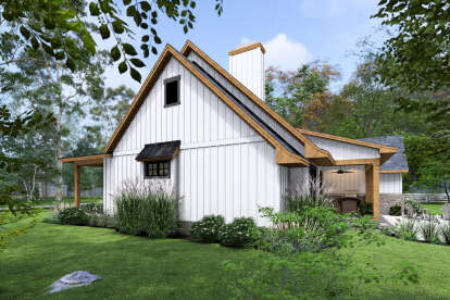 Modern Farmhouse House Plan #9401-00126 Elevation Photo