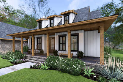 Modern Farmhouse House Plan #9401-00126 Elevation Photo