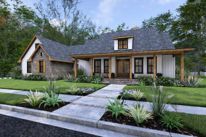 Modern Farmhouse House Plan #9401-00127 Elevation Photo