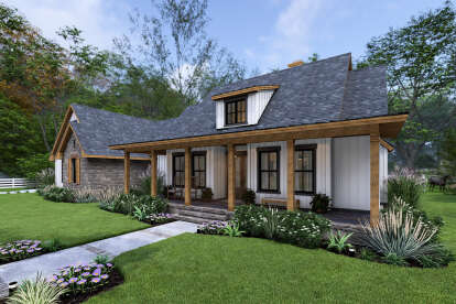 Modern Farmhouse House Plan #9401-00127 Elevation Photo