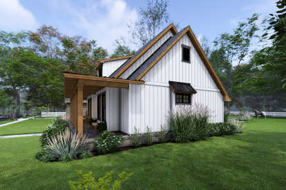 Modern Farmhouse House Plan #9401-00127 Elevation Photo
