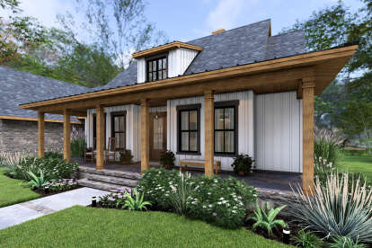 Modern Farmhouse House Plan #9401-00127 Elevation Photo
