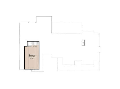 Bonus Room for House Plan #9401-00127