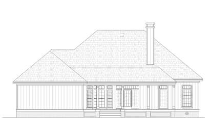 Southern House Plan #048-00309 Elevation Photo