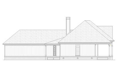 Southern House Plan #048-00309 Elevation Photo