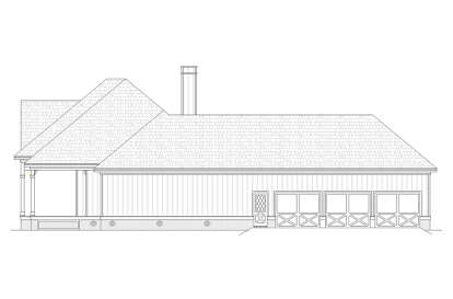 Southern House Plan #048-00309 Elevation Photo